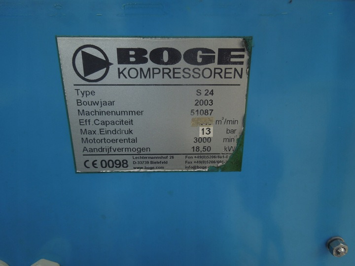BOGE S24 - Compresseur d'air: photos 3 BOGE S24 - Compresseur d'air: photos 3