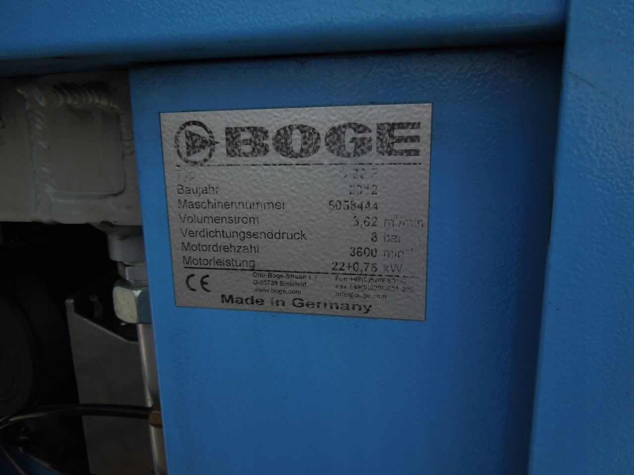 Boge C30F - Compresseur d'air: photos 4 Boge C30F - Compresseur d'air: photos 4