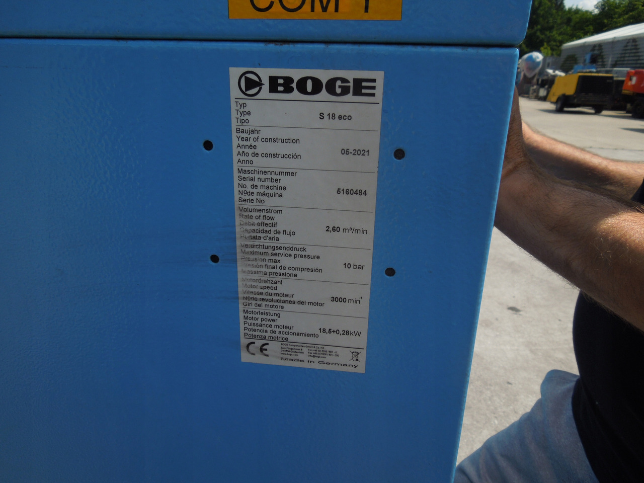Boge S18ECO - Compresseur d'air: photos 4 Boge S18ECO - Compresseur d'air: photos 4