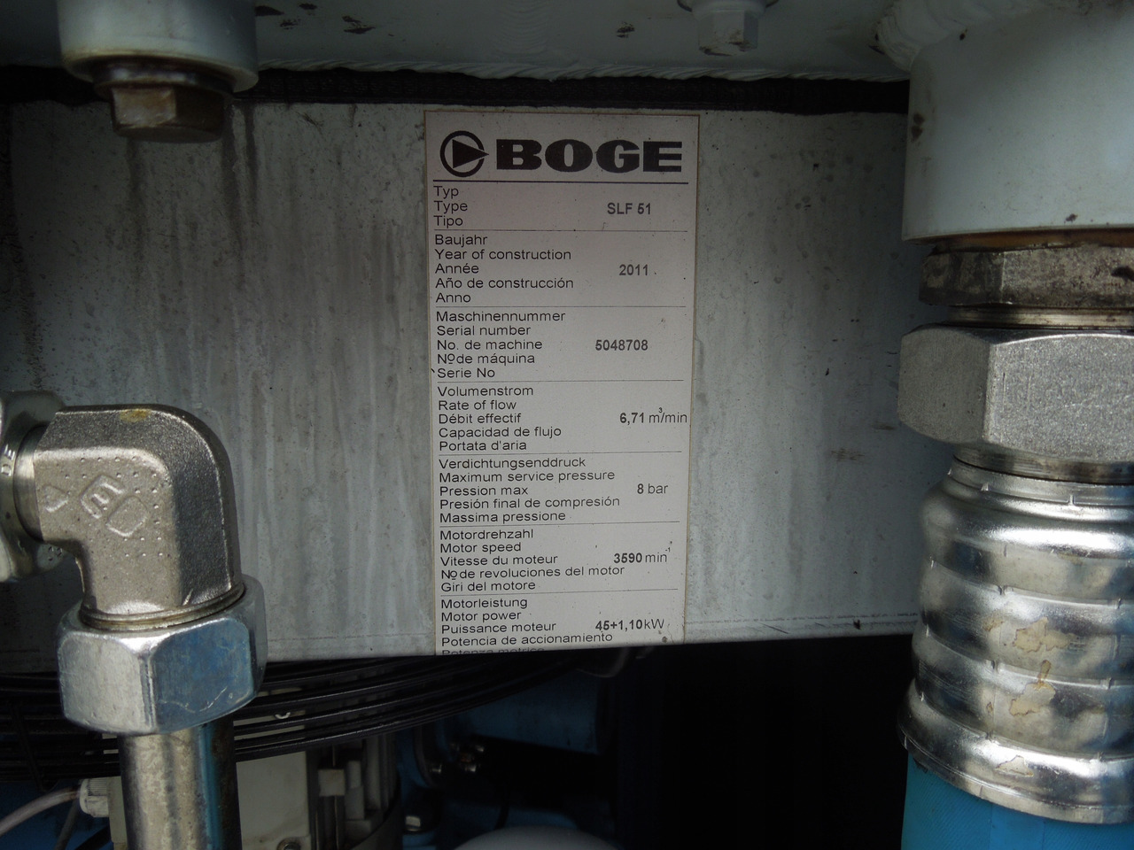 Boge SLF51 - Compresseur d'air: photos 5 Boge SLF51 - Compresseur d'air: photos 5