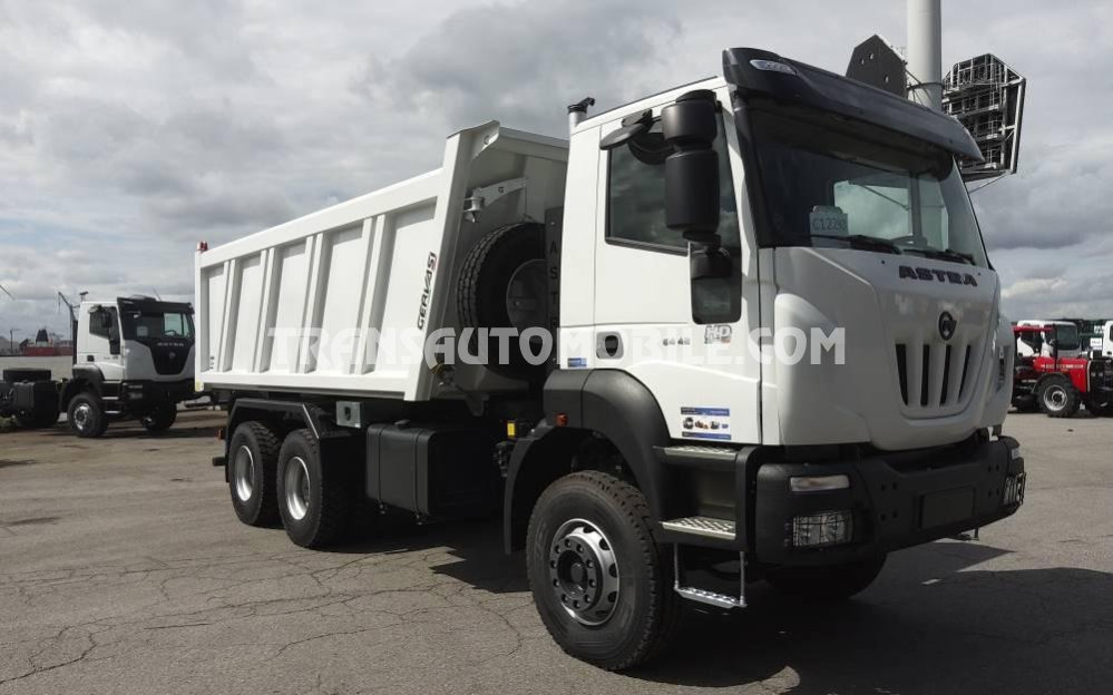 Camion benne neuf Iveco Astra HD9 64.42 12.9L TURBO DIESEL 4100 mm WB heavy duty chassis cab 6x4 Benne/Tipper 20m³ - EXPORT OUT EU: photos 9