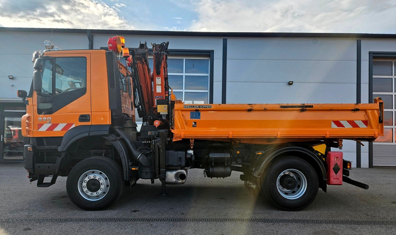 Iveco Trakker 190T33 4x4 Euro5 Kran Atlas Funk - Camion benne, Camion grue: photos 2 Iveco Trakker 190T33 4x4 Euro5 Kran Atlas Funk - Camion benne, Camion grue: photos 2