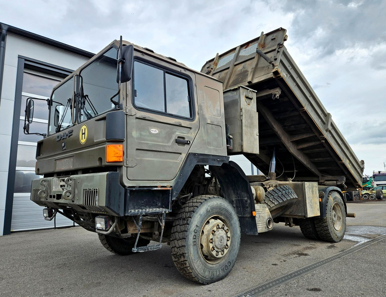Camion benne MAN 19.403 FALX 4x4 Meiller Kipper Intarder X65 HX60: photos 7