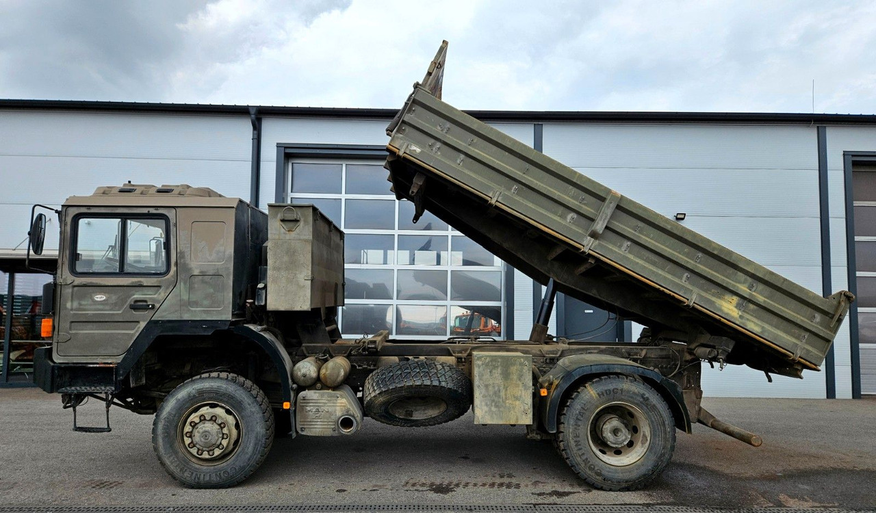 Camion benne MAN 19.403 FALX 4x4 Meiller Kipper Intarder X65 HX60: photos 8