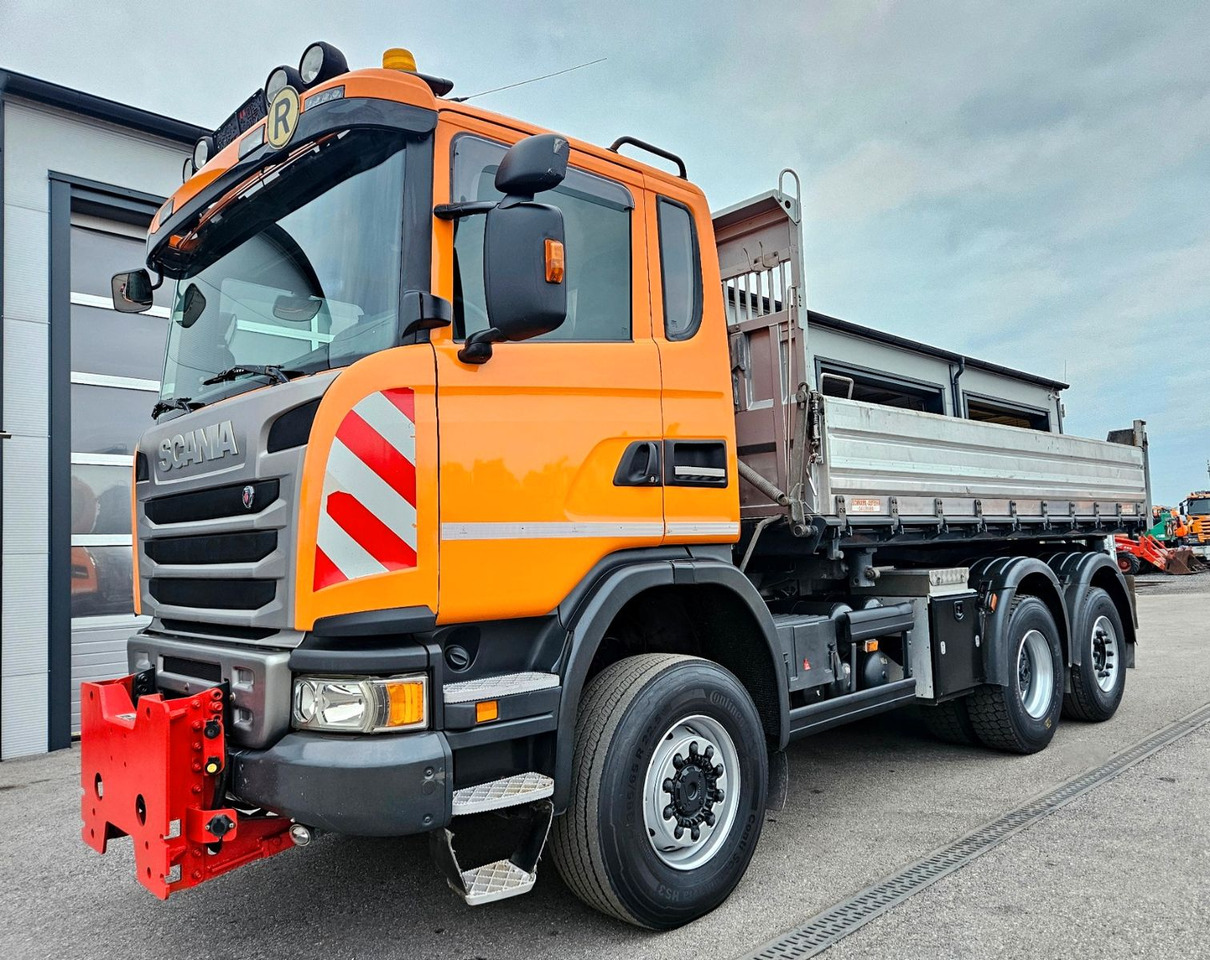 Scania G 410 6x4-4 Euro6 Winterdienst - Camion benne: photos 4 Scania G 410 6x4-4 Euro6 Winterdienst - Camion benne: photos 4