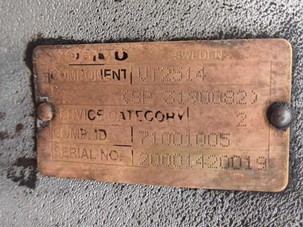 Cambio Manuale VT2514 Volvo FH12 460 - Boîte de vitesse: photos 3 Cambio Manuale VT2514 Volvo FH12 460 - Boîte de vitesse: photos 3