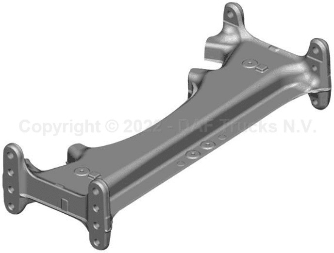 Traversa sospensione DAF XF E6 - Essieu et pièces: photos 1 Traversa sospensione DAF XF E6 - Essieu et pièces: photos 1