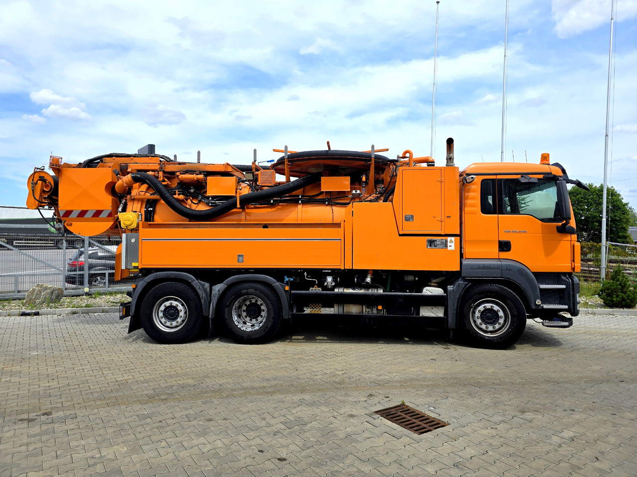 MAN TGS 28.440 - Camion hydrocureur: photos 1 MAN TGS 28.440 - Camion hydrocureur: photos 1