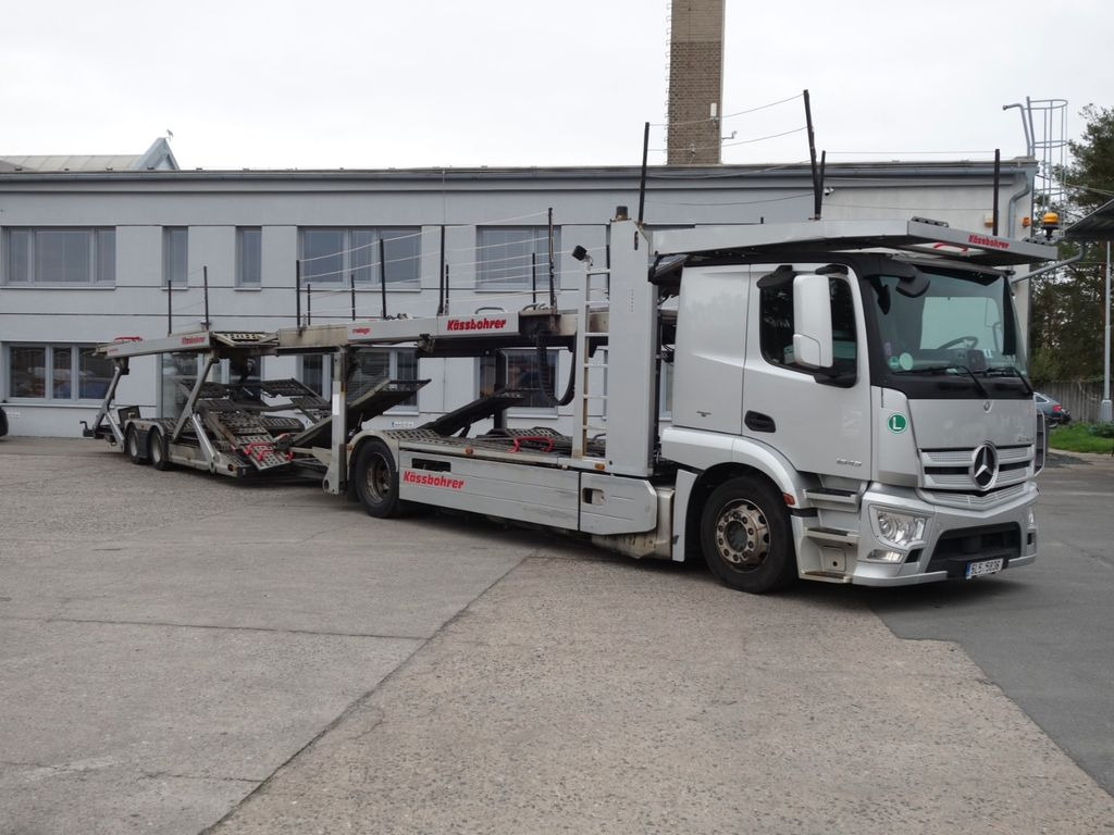 Mercedes-Benz Actros 1843 mit Kässbohrer Metago/Supertrans - Camion porte-voitures: photos 2 Mercedes-Benz Actros 1843 mit Kässbohrer Metago/Supertrans - Camion porte-voitures: photos 2