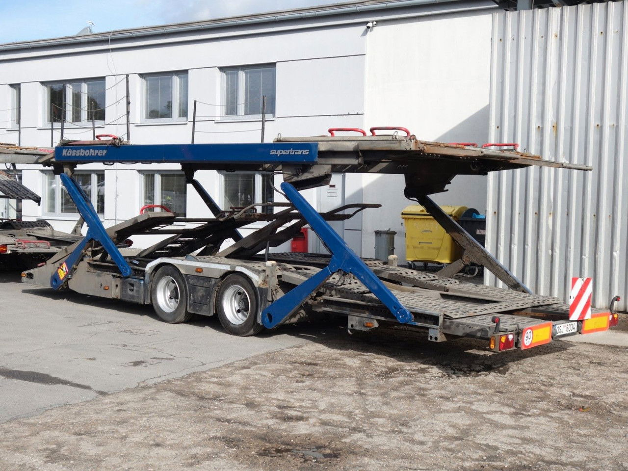 Mercedes-Benz Actros 1843 mit Kässbohrer Supertrans/Supertrans - Camion porte-voitures: photos 5 Mercedes-Benz Actros 1843 mit Kässbohrer Supertrans/Supertrans - Camion porte-voitures: photos 5
