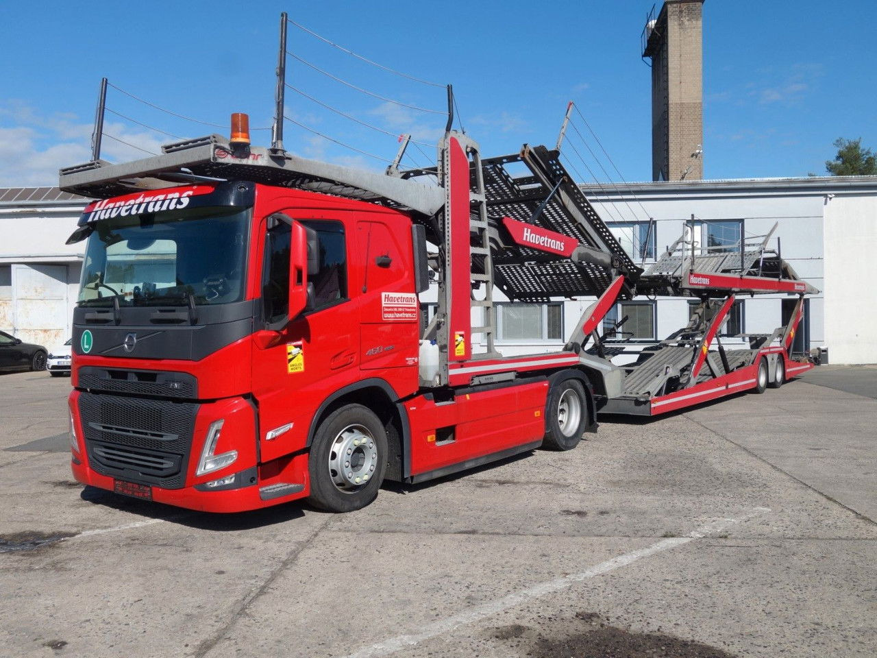 Volvo FM 13 460, Retarder , mit Euro Lohr - Camion porte-voitures: photos 1 Volvo FM 13 460, Retarder , mit Euro Lohr - Camion porte-voitures: photos 1