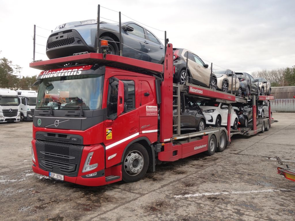 Volvo FM 460 6x2 Kassbohre Metago Pro / Intago tt, VDI - Camion porte-voitures: photos 1 Volvo FM 460 6x2 Kassbohre Metago Pro / Intago tt, VDI - Camion porte-voitures: photos 1
