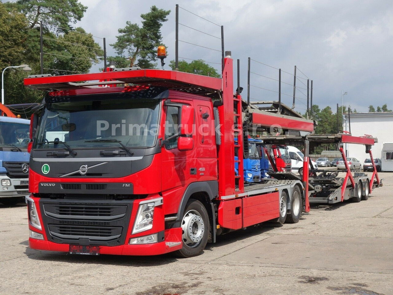 Volvo FM 460 6x2 Kassbohrer Metago/Supertrans - Camion porte-voitures: photos 1 Volvo FM 460 6x2 Kassbohrer Metago/Supertrans - Camion porte-voitures: photos 1
