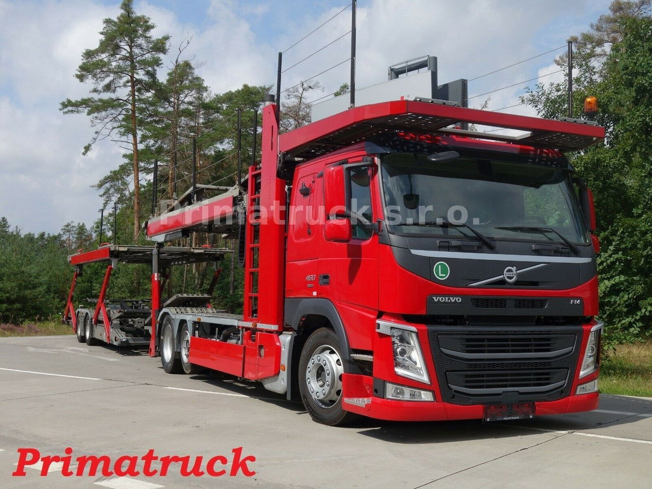 Volvo FM 460 6x2 Kassbohrer Metago/Supertrans - Camion porte-voitures: photos 2 Volvo FM 460 6x2 Kassbohrer Metago/Supertrans - Camion porte-voitures: photos 2