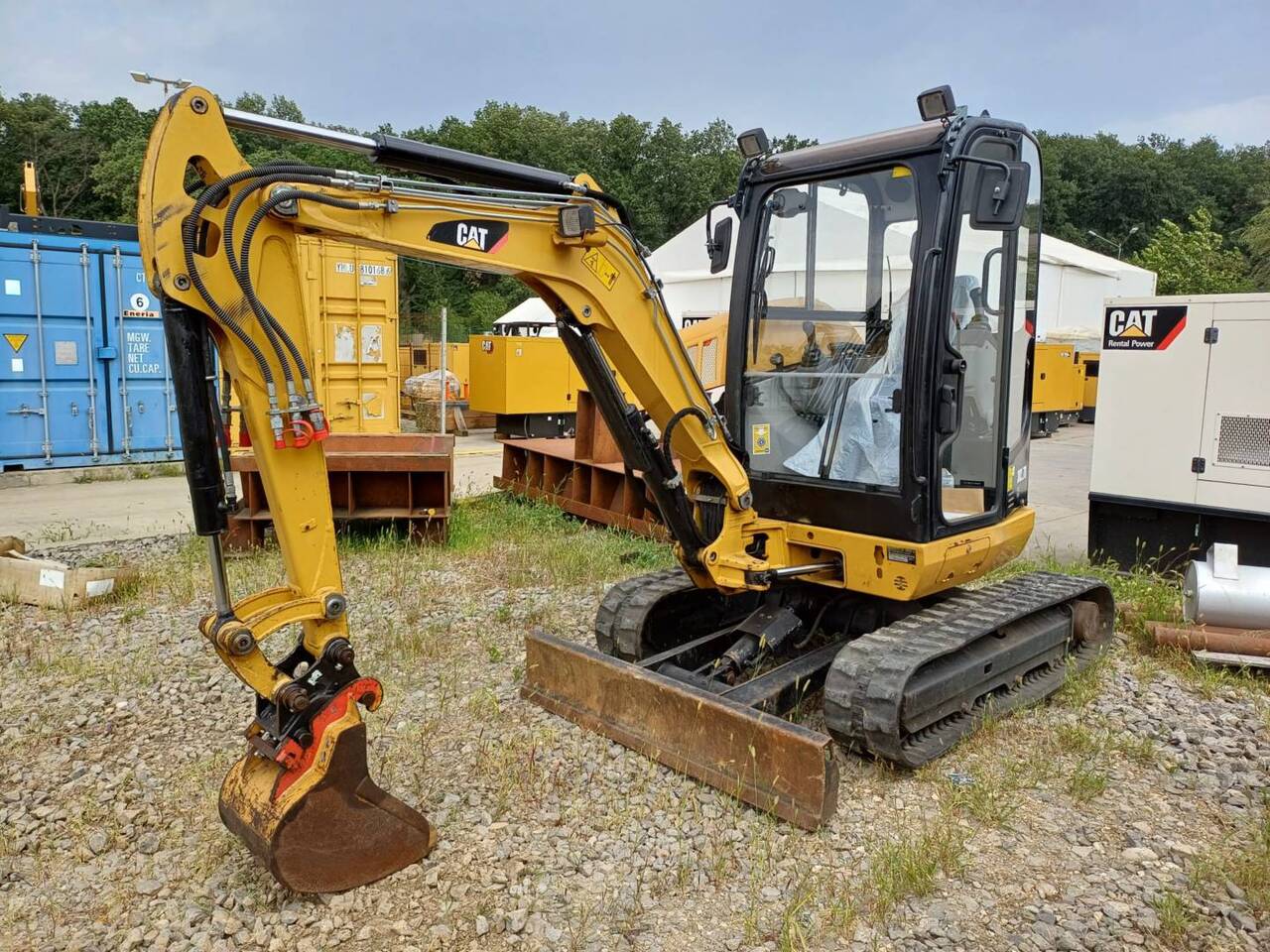 CAT 302.7DCR - Pelle sur chenille: photos 1 CAT 302.7DCR - Pelle sur chenille: photos 1