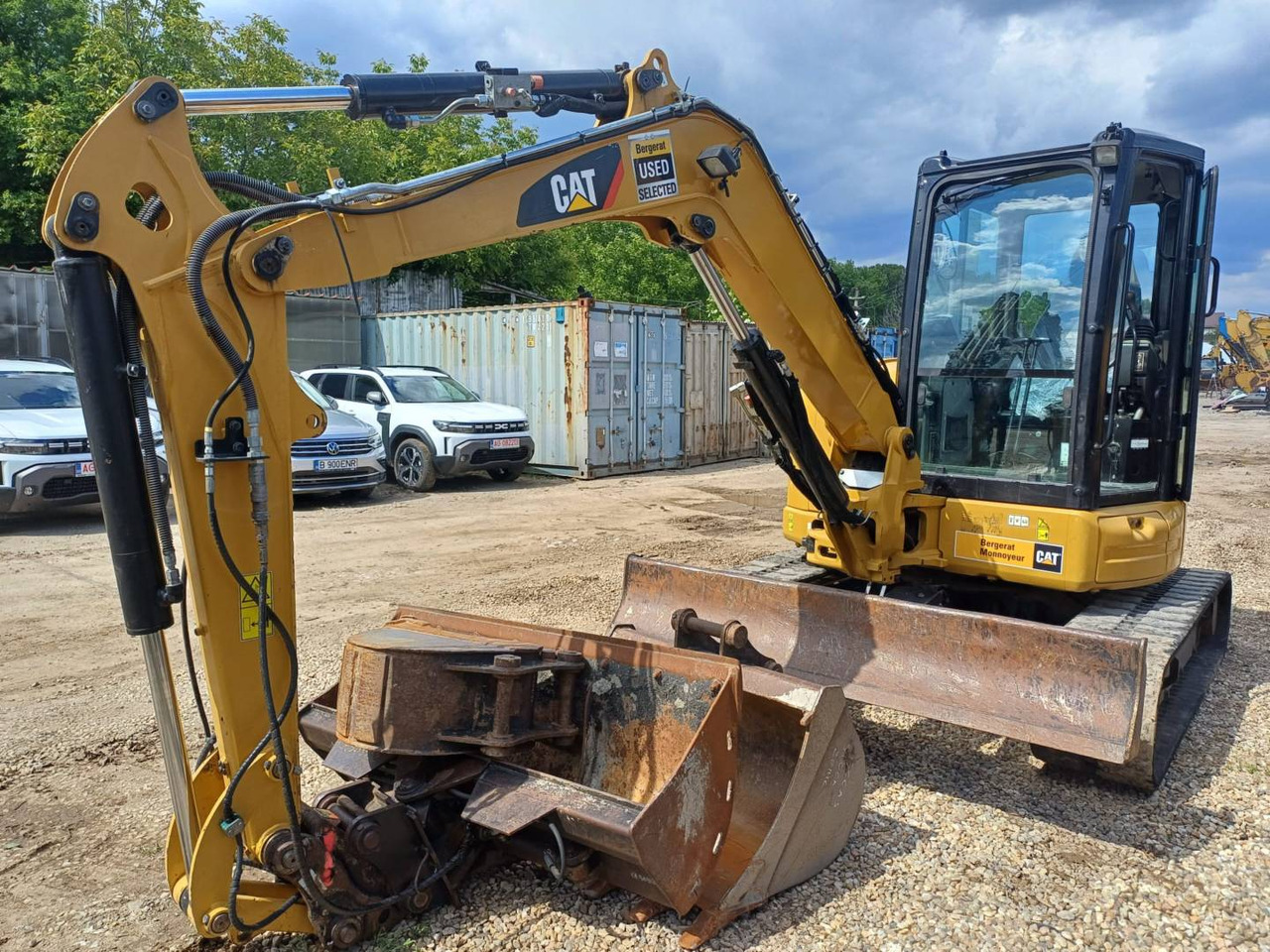 CAT 305.5E2CR - Pelle sur chenille: photos 1 CAT 305.5E2CR - Pelle sur chenille: photos 1