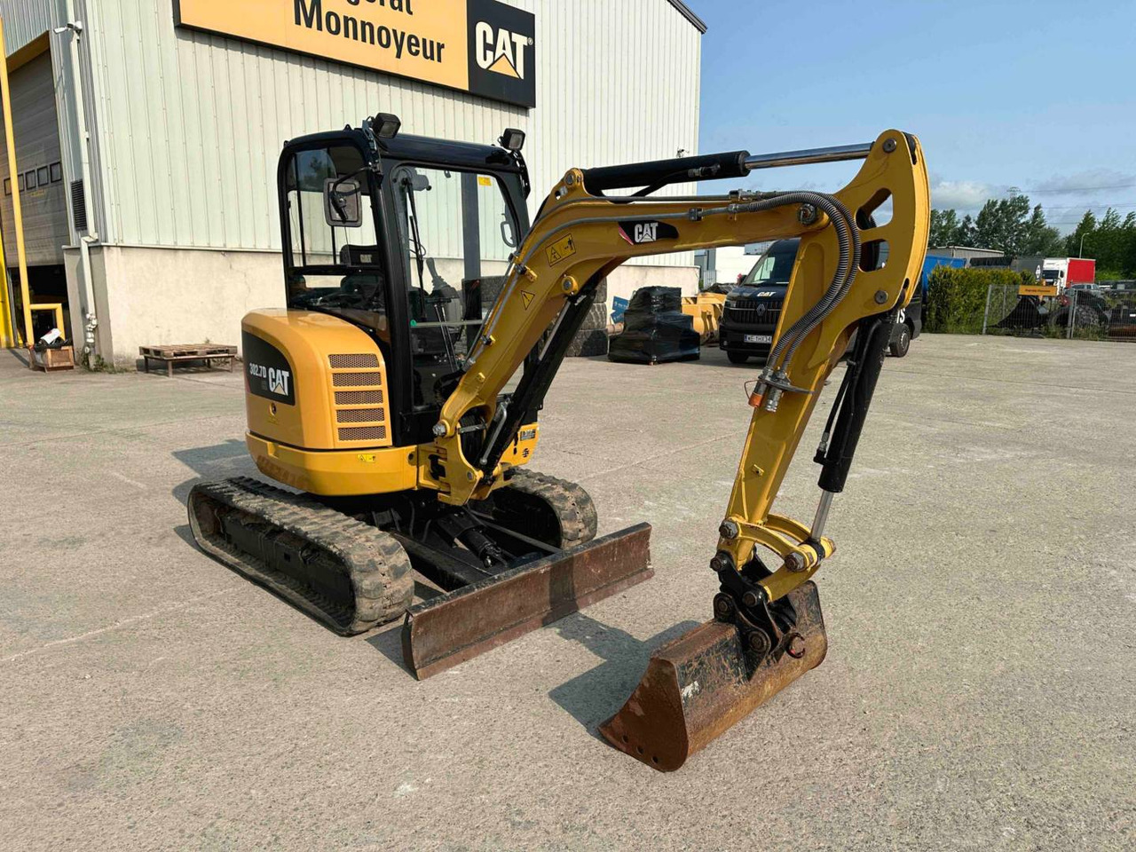 CAT 302.7DCR - Pelle sur chenille: photos 2 CAT 302.7DCR - Pelle sur chenille: photos 2