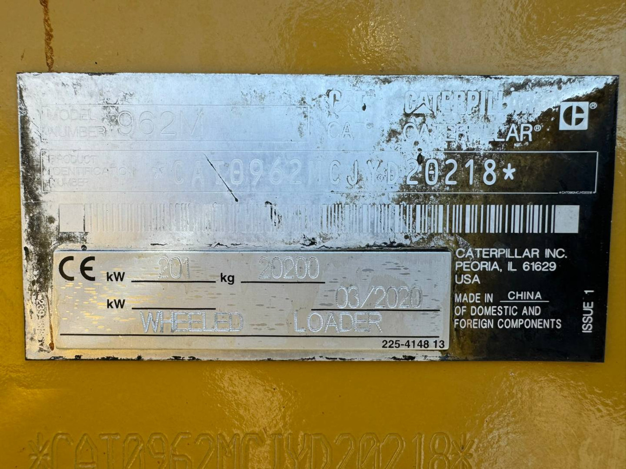 Chargeuse sur pneus CAT 962M: photos 6