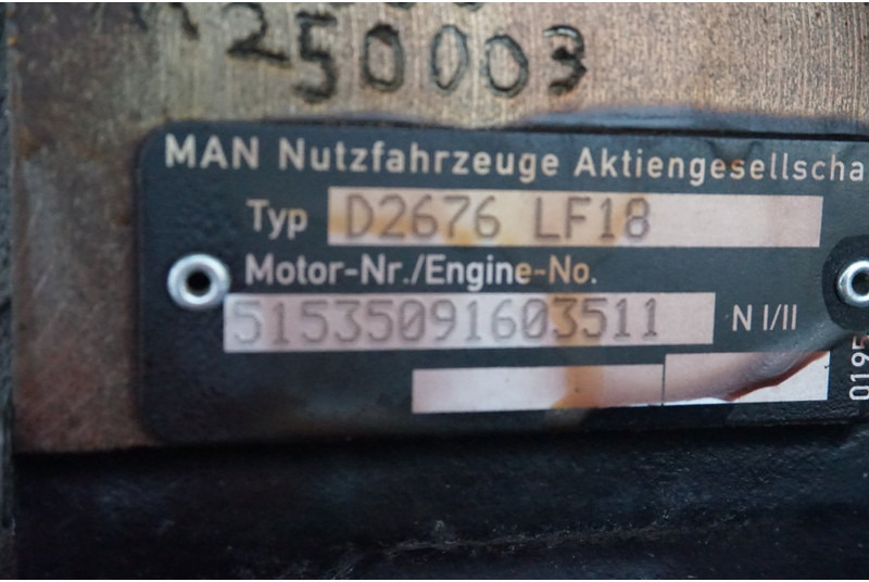 MAN D2676LF18 EURO5 480PS - Moteur pour Camion: photos 5 MAN D2676LF18 EURO5 480PS - Moteur pour Camion: photos 5