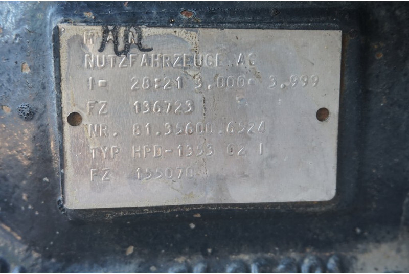 MAN HPD-1353-02 28/21 IP=3.0 - Essieu arrière pour Camion: photos 3 MAN HPD-1353-02 28/21 IP=3.0 - Essieu arrière pour Camion: photos 3