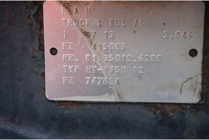 MAN HY-1350-12 37/13 - Essieu avant pour Camion: photos 4 MAN HY-1350-12 37/13 - Essieu avant pour Camion: photos 4