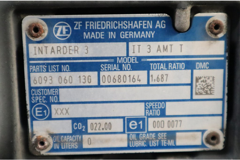 Boîte de vitesse pour Camion ZF 12TX2621DD+IT3 81.32004-6497: photos 6