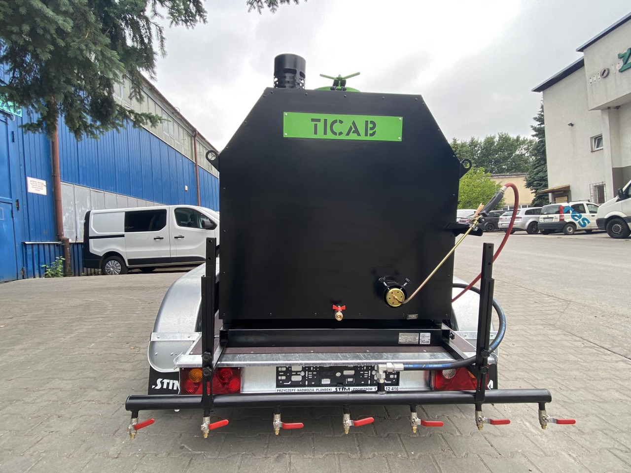 TICAB SelfPropelled Bitumen Emulsion Sprayer,1000L,Manufacturer - Répandeuse: photos 5 TICAB SelfPropelled Bitumen Emulsion Sprayer,1000L,Manufacturer - Répandeuse: photos 5