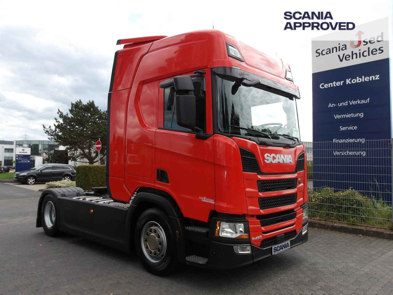 SCANIA R450 NA - HIGHLINE - 2x TANKs - ACC - Tracteur routier: photos 1 SCANIA R450 NA - HIGHLINE - 2x TANKs - ACC - Tracteur routier: photos 1