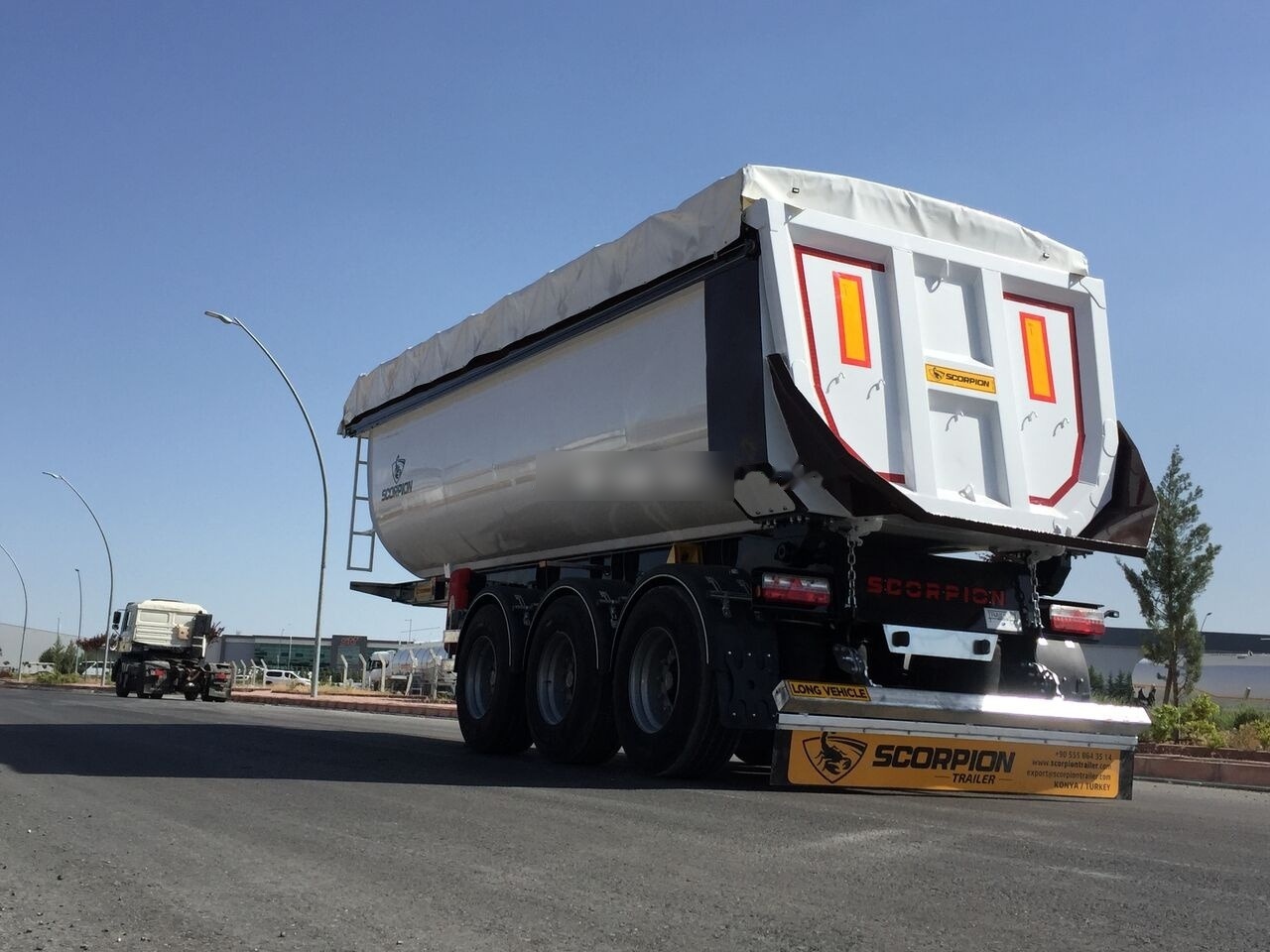 Semi-remorque benne neuf Scorpion Trailer SCORPION TRAILER NEW 3 AXLE TIPPER SEMI TRAILER (MANUFACTURER COMPANY): photos 13 Semi-remorque benne neuf Scorpion Trailer SCORPION TRAILER NEW 3 AXLE TIPPER SEMI TRAILER (MANUFACTURER COMPANY): photos 13