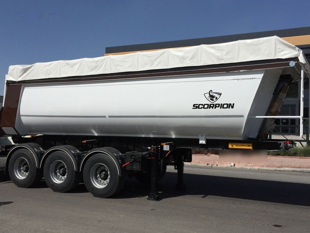 Semi-remorque benne neuf Scorpion Trailer SCORPION TRAILER NEW 3 AXLE TIPPER SEMI TRAILER (MANUFACTURER COMPANY): photos 12 Semi-remorque benne neuf Scorpion Trailer SCORPION TRAILER NEW 3 AXLE TIPPER SEMI TRAILER (MANUFACTURER COMPANY): photos 12