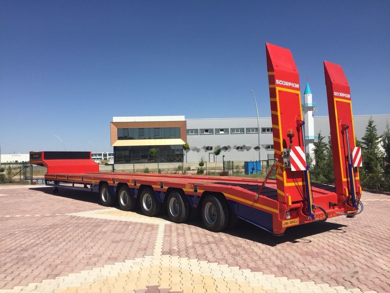 Scorpion Trailer SCORPION TRAILER NEW 5 AXLE LOWBED SEMI TRAILER (MANUFACTURER COMPANY) - Semi-remorque surbaissé: photos 5 Scorpion Trailer SCORPION TRAILER NEW 5 AXLE LOWBED SEMI TRAILER (MANUFACTURER COMPANY) - Semi-remorque surbaissé: photos 5