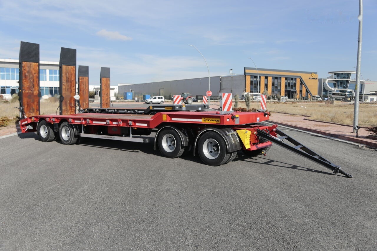 Scorpion Trailer SCORPION TRAILER UNUSED 4 AXLE LOWLOADER (MANUFACTURER COMPANY) - Remorque porte-engin surbaissée: photos 1 Scorpion Trailer SCORPION TRAILER UNUSED 4 AXLE LOWLOADER (MANUFACTURER COMPANY) - Remorque porte-engin surbaissée: photos 1