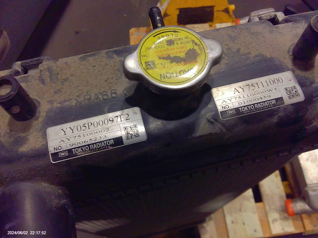 Kobelco SK140 SRLC-7 kylare YY05P00097F2 - Radiateur pour Engins de chantier: photos 3 Kobelco SK140 SRLC-7 kylare YY05P00097F2 - Radiateur pour Engins de chantier: photos 3