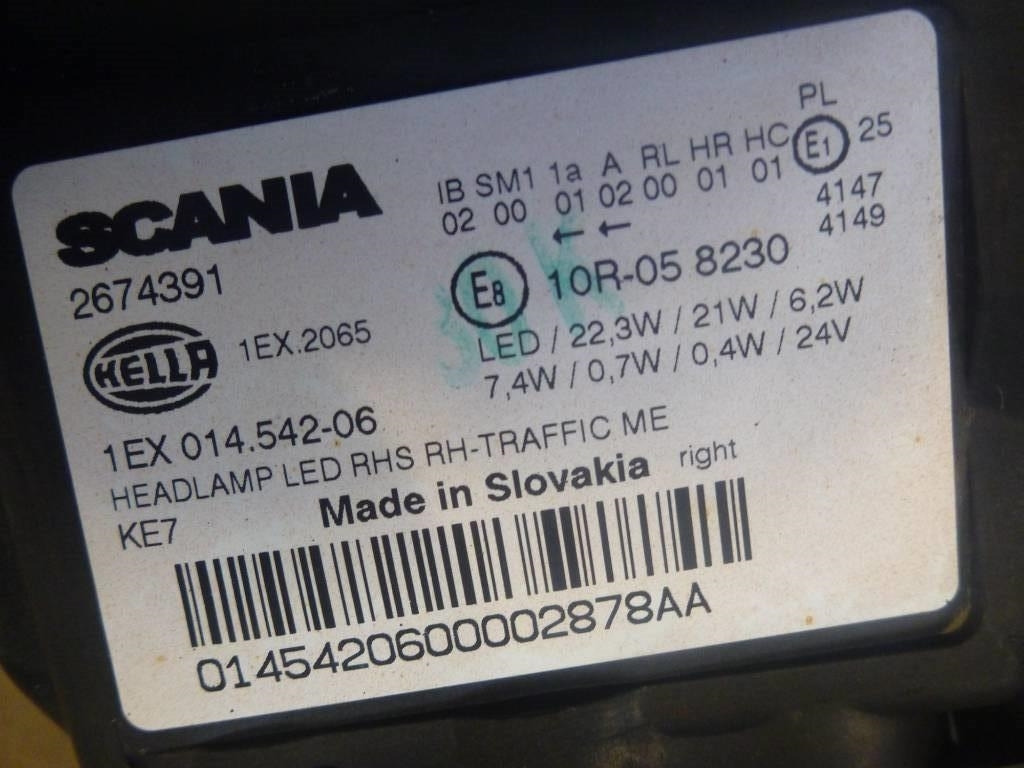 Scania Nextgen Strålkastare, 3148186 - Système électrique pour Camion: photos 3 Scania Nextgen Strålkastare, 3148186 - Système électrique pour Camion: photos 3