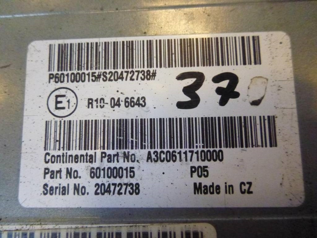 Volvo L 220 E, Motorstyrenhet, 60100015  - Système électrique pour Engins de chantier: photos 2 Volvo L 220 E, Motorstyrenhet, 60100015  - Système électrique pour Engins de chantier: photos 2