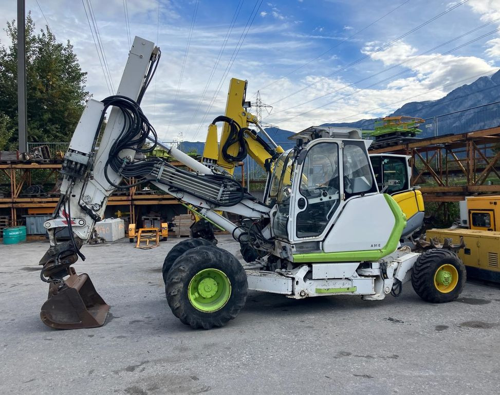 Pelle araignée Menzi Muck A91 4x4, Schreitbagger