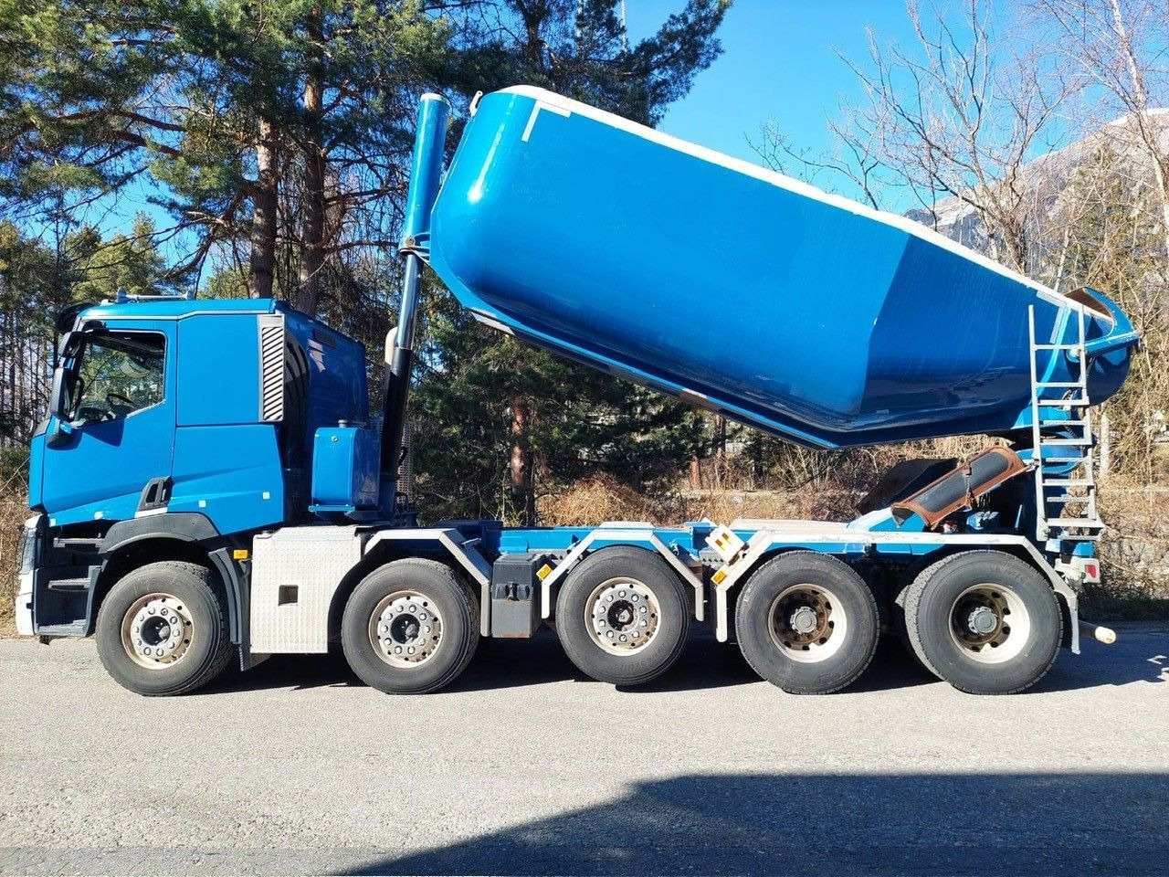Renault C520 10x4, E6, Moser Silo Kipper 19m³ - Camion benne: photos 3 Renault C520 10x4, E6, Moser Silo Kipper 19m³ - Camion benne: photos 3