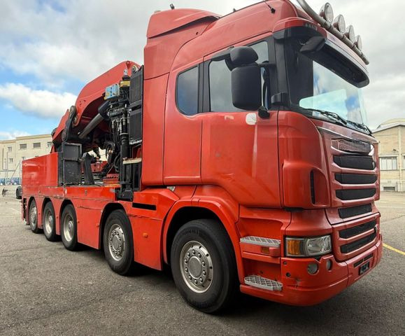 Scania R500 V8 LB10x4, E5, Effer 1750 8S, FLYJIB, 44m - Camion grue: photos 4 Scania R500 V8 LB10x4, E5, Effer 1750 8S, FLYJIB, 44m - Camion grue: photos 4