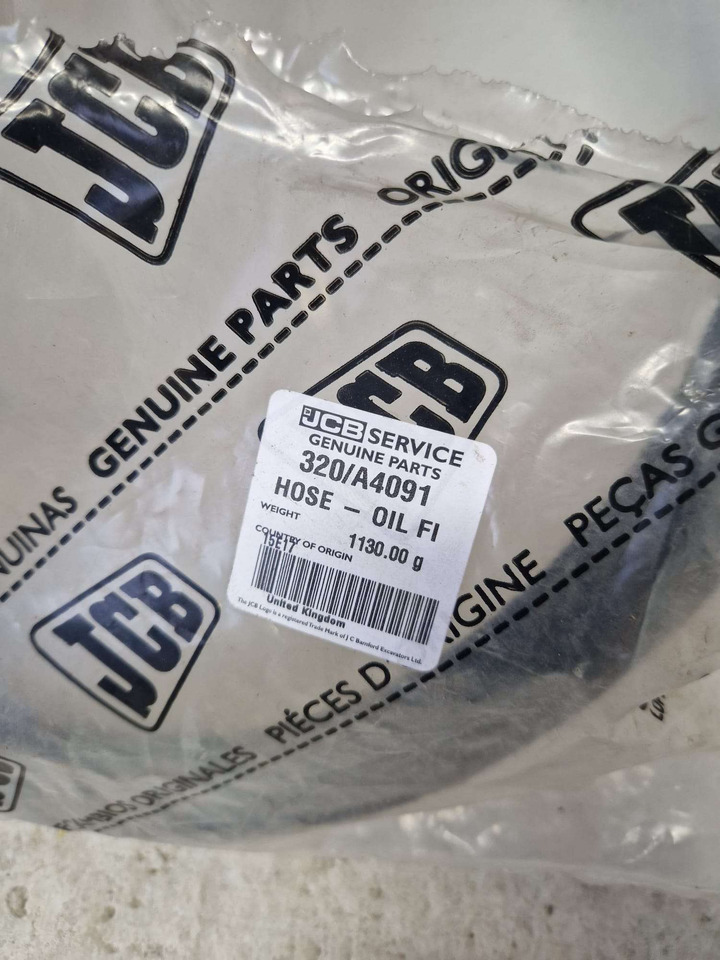 JCB 320/A4091 320/A4237 excavator Oil hose - Moteur et pièces pour Engins de chantier: photos 2 JCB 320/A4091 320/A4237 excavator Oil hose - Moteur et pièces pour Engins de chantier: photos 2