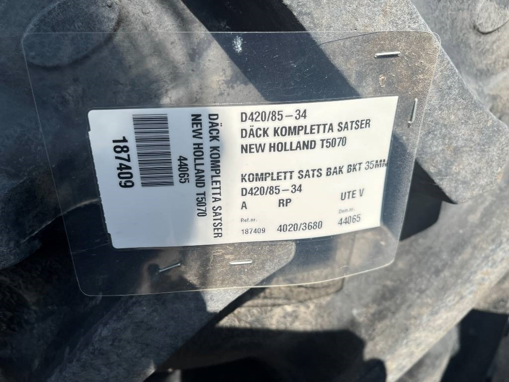 BKT 420/85R34 till New Holland T5070 - Pneu pour Machine agricole: photos 2 BKT 420/85R34 till New Holland T5070 - Pneu pour Machine agricole: photos 2