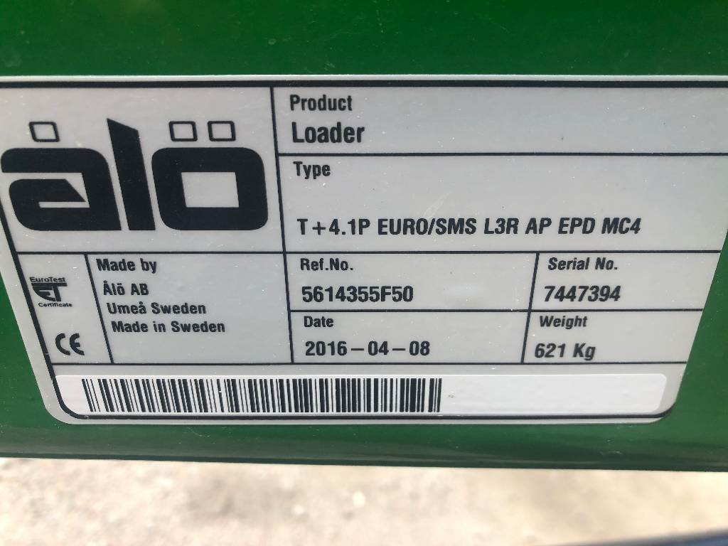 Reservdelar till Trima / Ålö +4.1P lastare - Chargeur frontal pour tracteur: photos 4 Reservdelar till Trima / Ålö +4.1P lastare - Chargeur frontal pour tracteur: photos 4