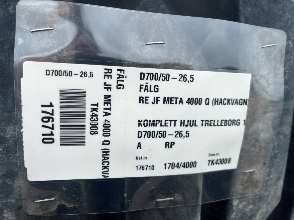 Trelleborg 700/50 26,5 Twin 404 - Pneu pour Machine agricole: photos 2 Trelleborg 700/50 26,5 Twin 404 - Pneu pour Machine agricole: photos 2