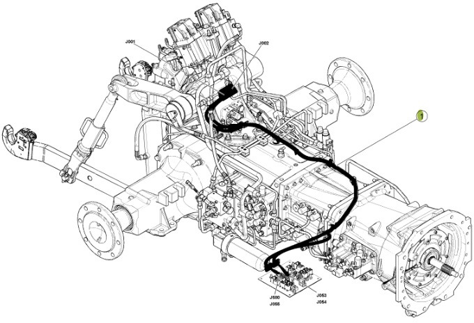 Claas Arion 550-520 650-620 - kabel wiązka elektryczna 0021500712 - Câble/ Fil pour Tracteur agricole: photos 2 Claas Arion 550-520 650-620 - kabel wiązka elektryczna 0021500712 - Câble/ Fil pour Tracteur agricole: photos 2