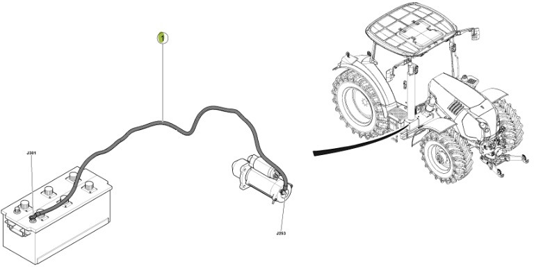 Claas Arion 550-520 650-620 - kabel wiązka elektryczna 0021502993 - Câble/ Fil pour Tracteur agricole: photos 1 Claas Arion 550-520 650-620 - kabel wiązka elektryczna 0021502993 - Câble/ Fil pour Tracteur agricole: photos 1