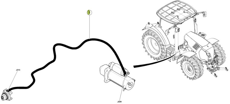 Claas Arion 550-520 650-620 - kabel wiązka elektryczna 0021503053 - Câble/ Fil pour Tracteur agricole: photos 1 Claas Arion 550-520 650-620 - kabel wiązka elektryczna 0021503053 - Câble/ Fil pour Tracteur agricole: photos 1