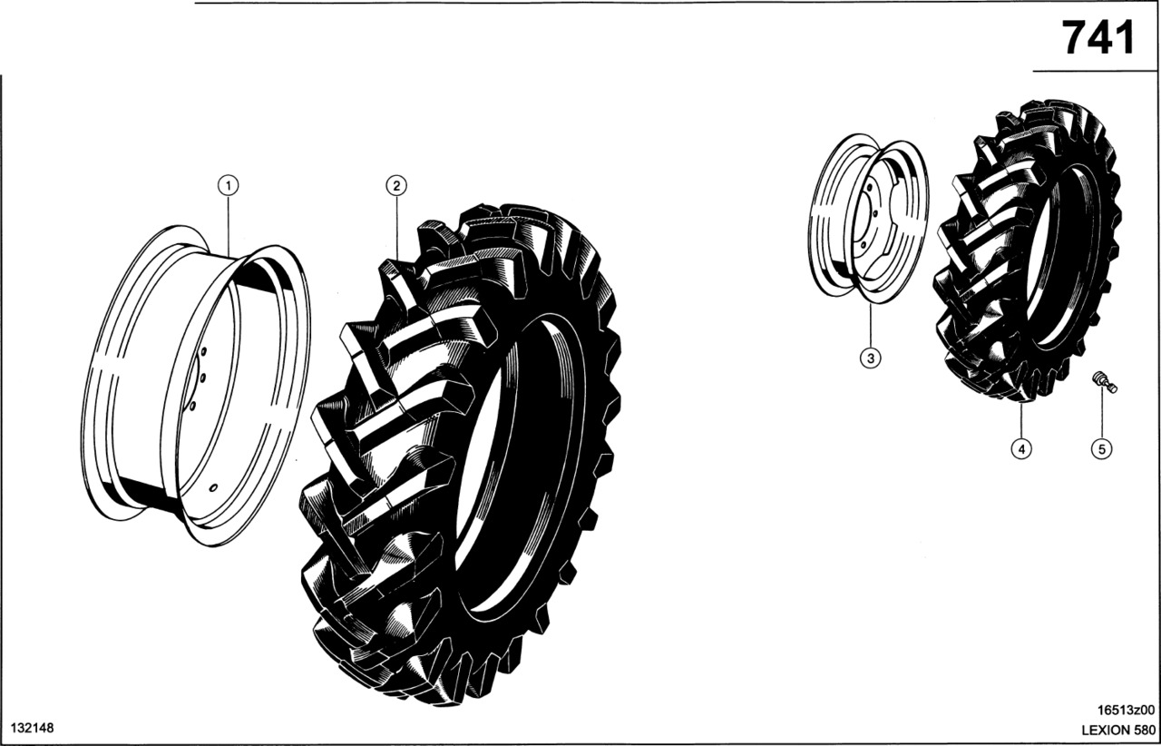 Claas Lexion 580 OPONA BEZ DĘTKI 0006397791 (Ogumienie) - Pneu pour Machine agricole: photos 1 Claas Lexion 580 OPONA BEZ DĘTKI 0006397791 (Ogumienie) - Pneu pour Machine agricole: photos 1