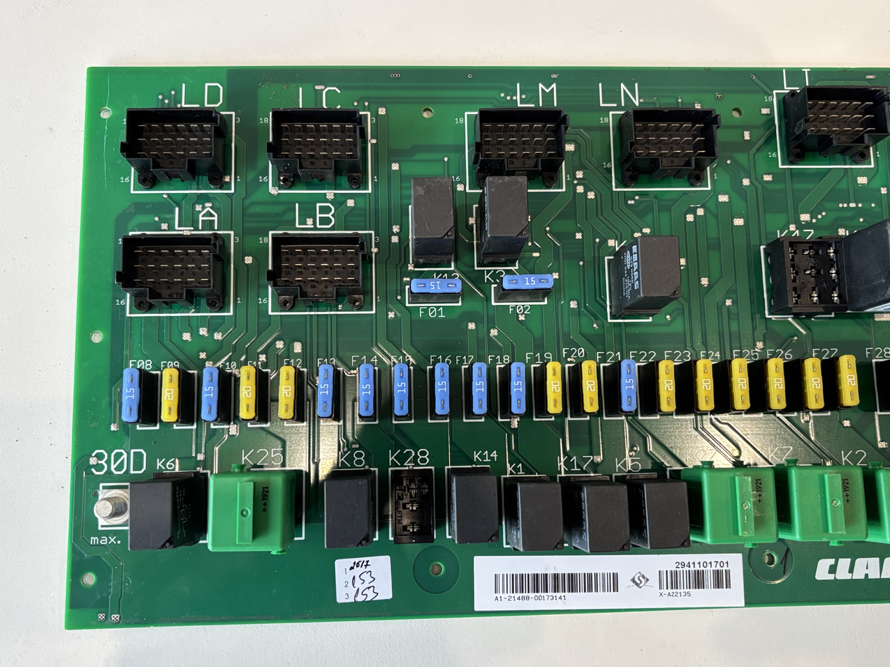 Claas Lexion 620 630 640 670 740 760 780 Centrala Elektryczna 0000173141 00 0017 314 1 NOWA - Bloc de gestion pour Machine agricole: photos 3 Claas Lexion 620 630 640 670 740 760 780 Centrala Elektryczna 0000173141 00 0017 314 1 NOWA - Bloc de gestion pour Machine agricole: photos 3