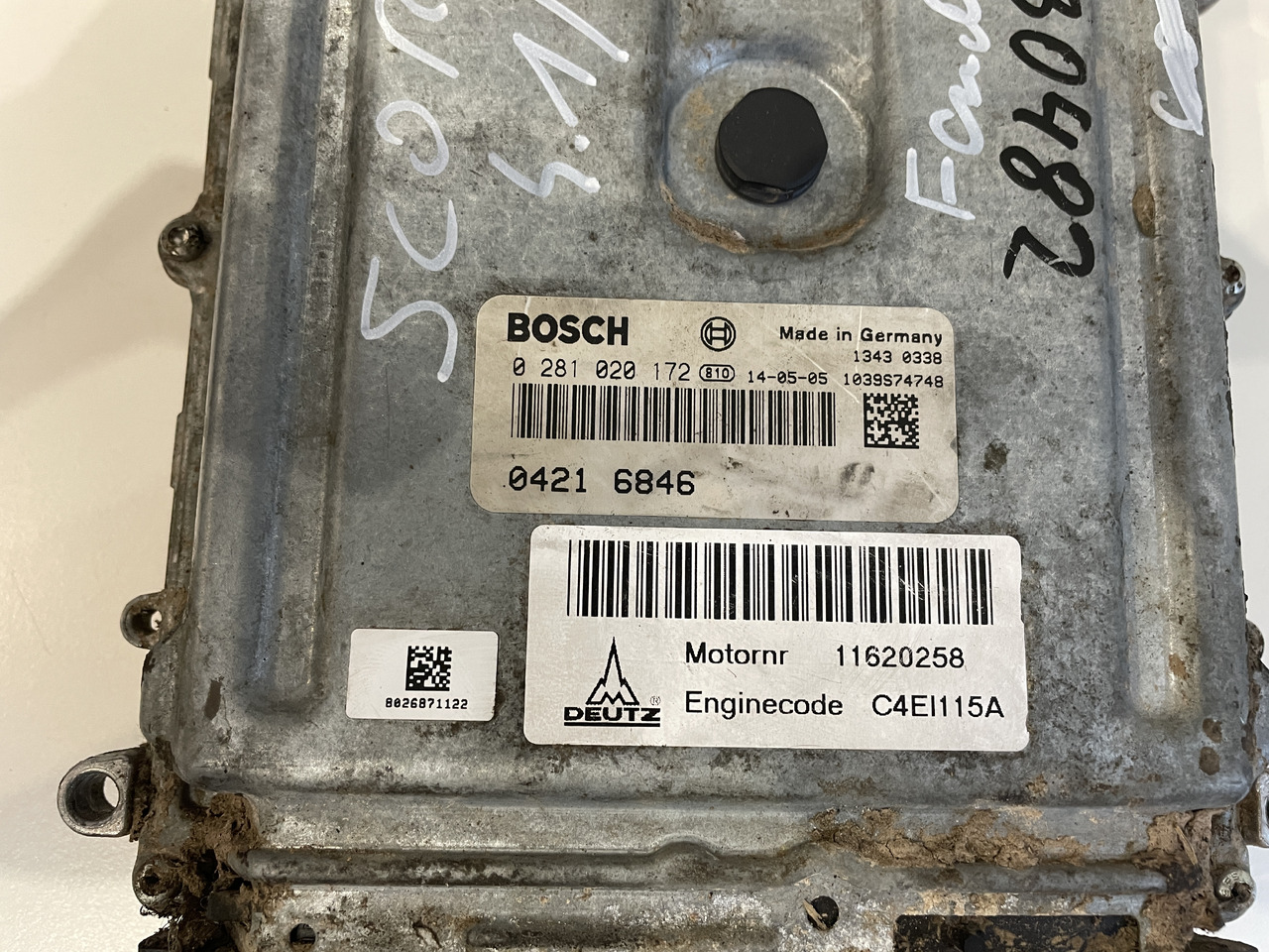 Claas Scorpion 7055 - sterownik moduł silnika ECU 0421020172 04216846 - Bloc de gestion pour Machine agricole: photos 2 Claas Scorpion 7055 - sterownik moduł silnika ECU 0421020172 04216846 - Bloc de gestion pour Machine agricole: photos 2