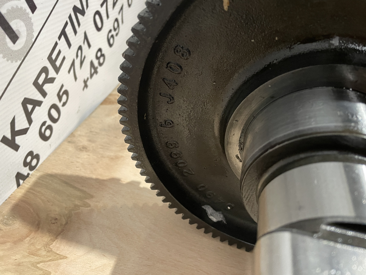 Arbre à cames pour Machine agricole Deutz Agrotron Fendt 936 TCD2013L64V - wałek rozrządu 04909275 04909276 NOWY ORYGINAŁ: photos 6 Arbre à cames pour Machine agricole Deutz Agrotron Fendt 936 TCD2013L64V - wałek rozrządu 04909275 04909276 NOWY ORYGINAŁ: photos 6