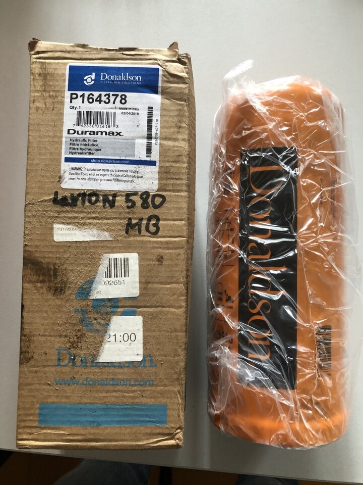 Donaldson Filtr Hydrauliczny P164378 - Filtre hydraulique pour Machine agricole: photos 2 Donaldson Filtr Hydrauliczny P164378 - Filtre hydraulique pour Machine agricole: photos 2